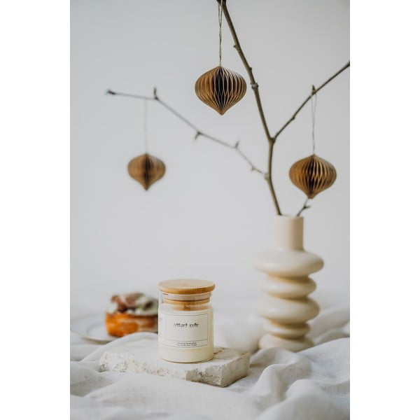 Vonná sojová svíčka doba hoření 40 h #73 Pumpkin Cream – Perfumed Prague-image-2