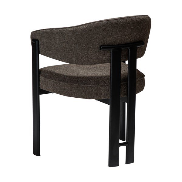 Hnědé jídelní křeslo s područkami Duct – DAN-FORM Denmark-image-4
