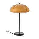 Okrově žlutá stolní lampa se skleněným stínidlem (výška 46,5 cm) Kinoko – Bloomingville