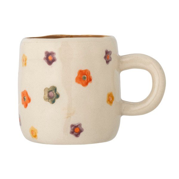 Béžový dětský hrnek z kameniny 130 ml Addy – Bloomingville Mini