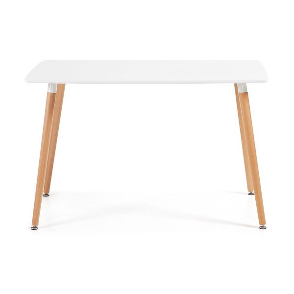 Jídelní stůl z bukového dřeva Kave Home Daw, 120 x 75 cm-image-1