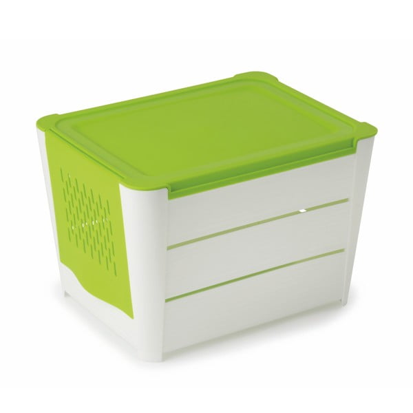 Bílo-zelený úložný box na brambory Snips Potatoes-image-1