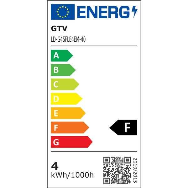 Neutrální bílá LED žárovka E27, 4 W – GTV-image-3
