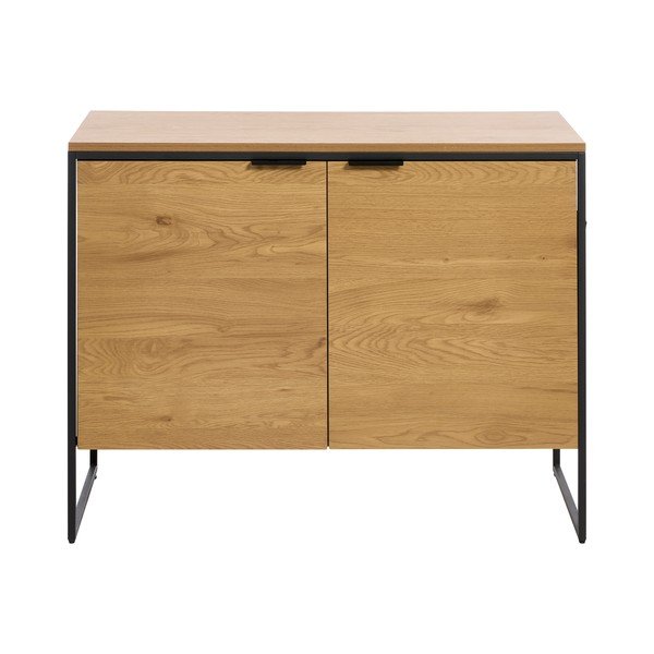 Komoda v dekoru dubu v přírodní barvě 104,5x80x45 cm Cesura – Unique Furniture