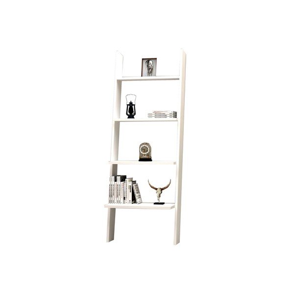 Bílý regál 56x150 cm Solid – Kalune Design-image-2