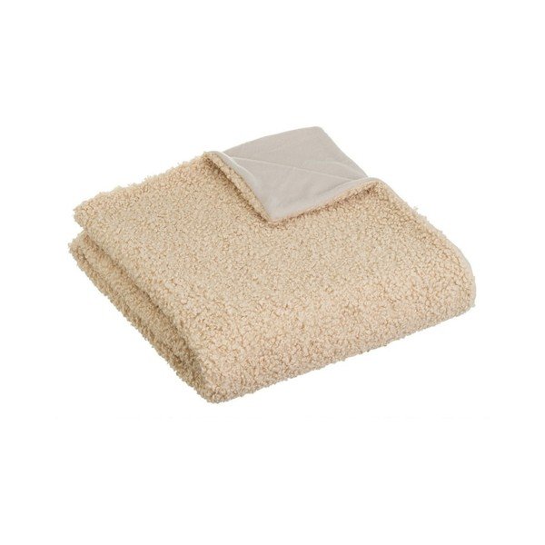 Béžová deka s beránkem 130x160 cm Sherpa – Casa Selección