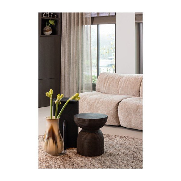 Kulatý odkládací stolek z masivu akácie ø 30 cm Kioni – WOOOD-image-1