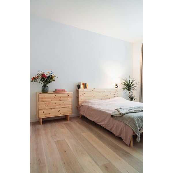 Dvoulůžková postel z borovicového dřeva s roštem 160x200 cm Retreat – Karup Design-image-4