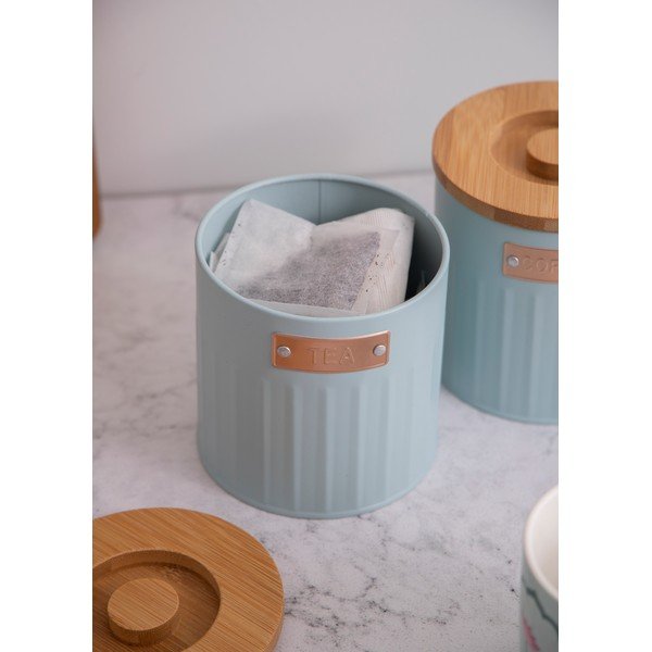 Ocelové dózy na kávu/sypaný čaj v sadě 3 ks – Kitchen Craft-image-2