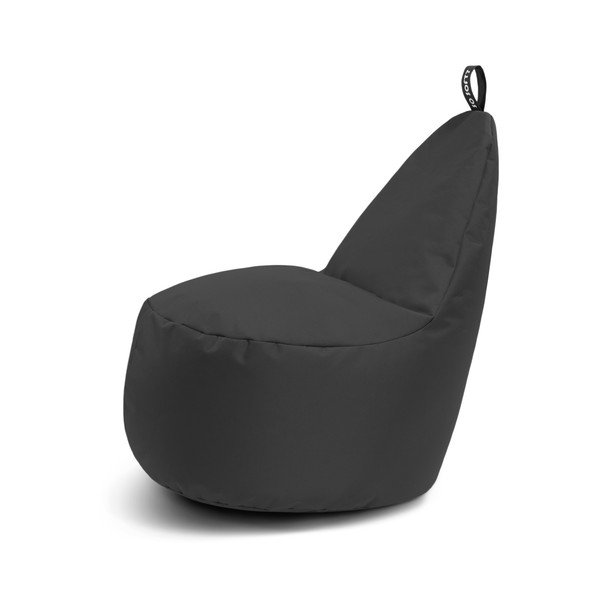 Šedý dětský sedací vak Lull M – So Soft?