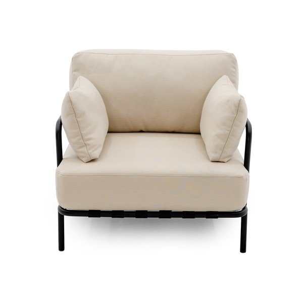 Béžové polstrované zahradní křeslo Salve – Sit Sit-image-2