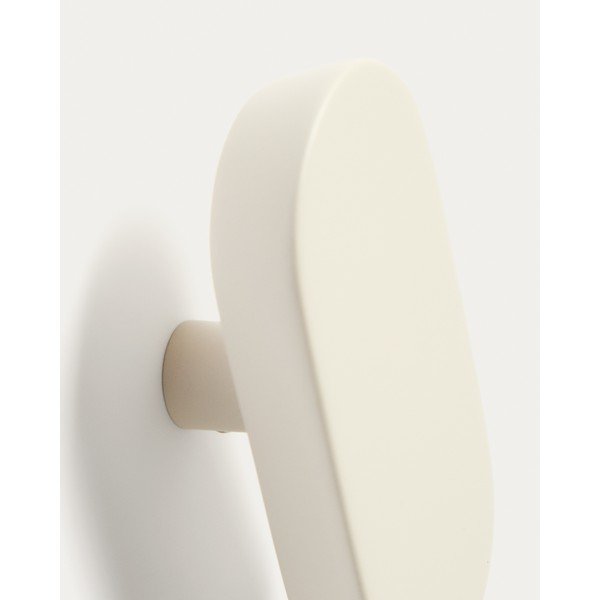 Krémové nástěnné háčky v sadě 2 ks z bukového dřeva Arely – Kave Home-image-4