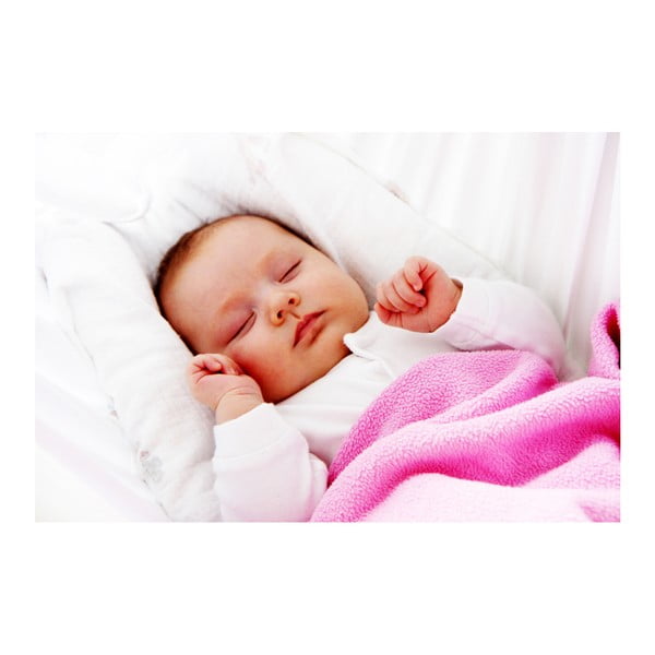 Malá šedá kolébka z bavlny se zavěšením do stropu Hojdavak Baby, 0 - 9 měsíců-image-3