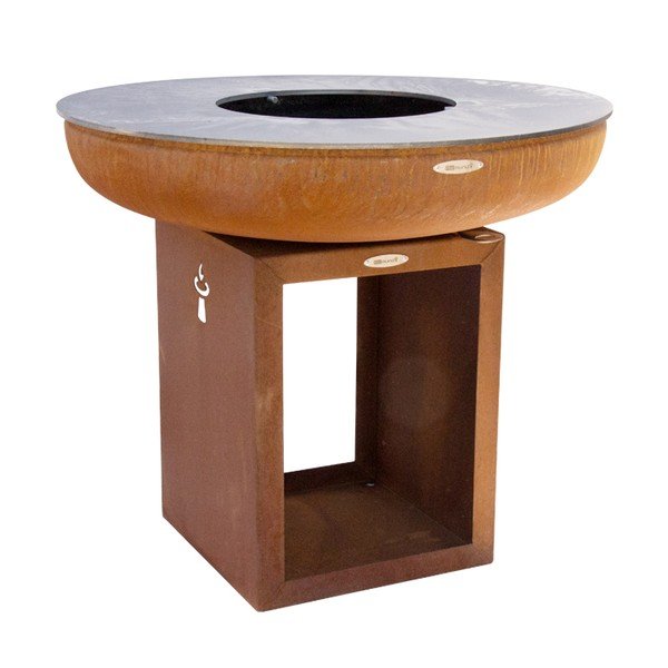 Gril na dřevěné uhlí ø 102 cm Carus L – Remundi-image-2