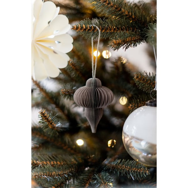 Papírové vánoční ozdoby v sadě 4 ks Milay – Bloomingville-image-2