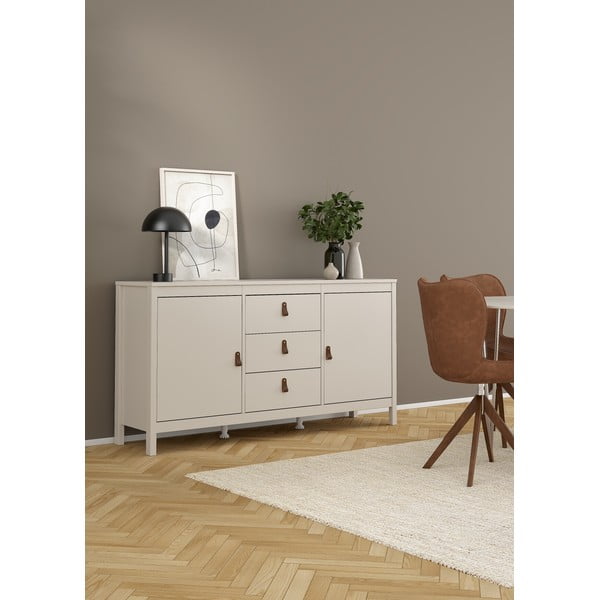 Šedobéžová komoda 152x80x38 cm Madrid – Tvilum-image-2