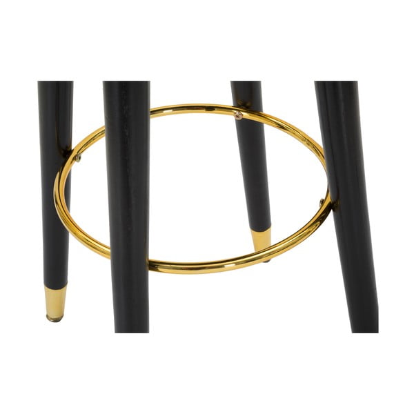 Světle šedá čalouněná barová stolička (výška sedáku 74 cm) Paris – Mauro Ferretti-image-4