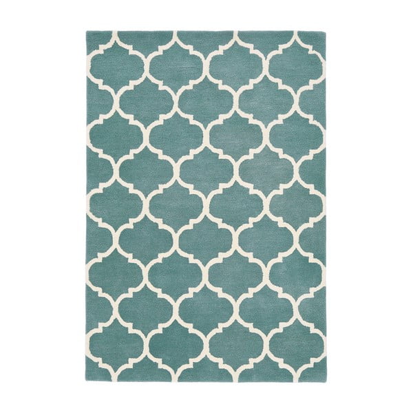 Modrý ručně tkaný vlněný koberec 120x170 cm Albany – Asiatic Carpets