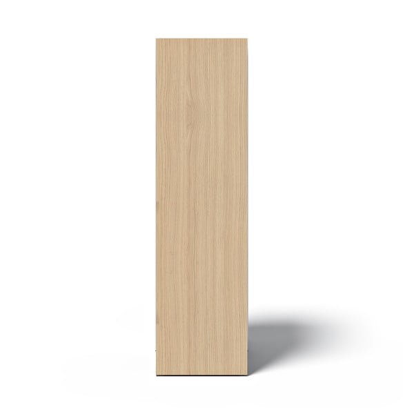 Bílá knihovna v dekoru dubu 40x114 cm Ella - TemaHome-image-3