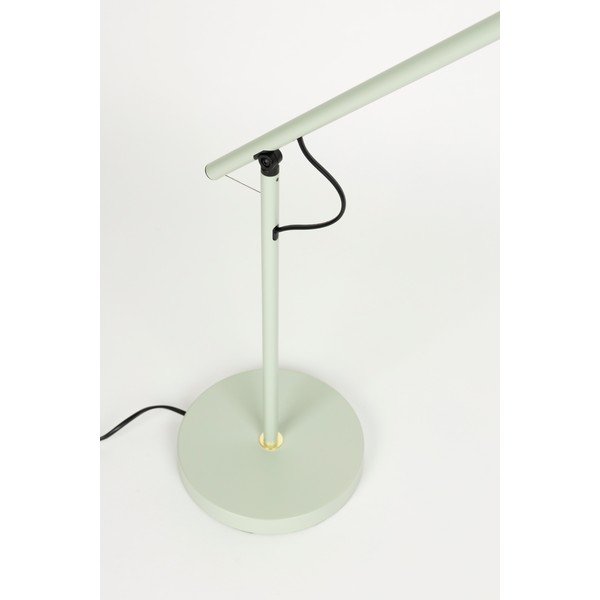 Světle zelená kovová stolní lampa (výška 45,5 cm) Aero – White Label-image-3