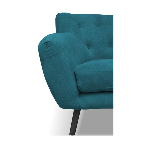 Tyrkysové křeslo Cosmopolitan design Hampstead-image-1