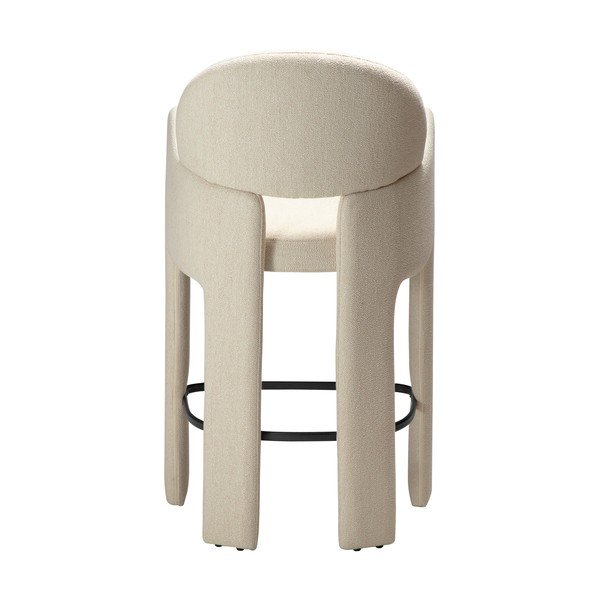 Béžová barová židle (výška sedáku 68,5 cm) Aole – DAN-FORM Denmark-image-1