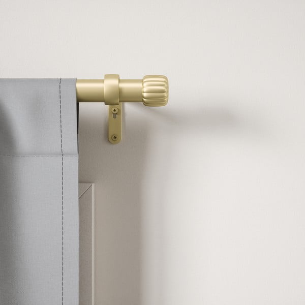 Ocelová roztažitelná garnýž v matně zlaté barvě 168 - 305 cm Cleo – Umbra-image-1