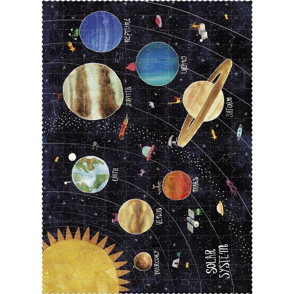 Velké puzzle fosforeskující planety Londji, 200 dílků-image-1