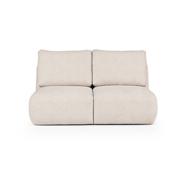 Krémová pohovka z textilie bouclé 164 cm Mirel – Rodier