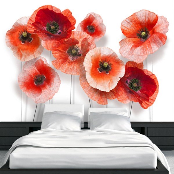 Velkoformátová tapeta Artgeist Nine Poppies, 200 x 140 cm-image-1