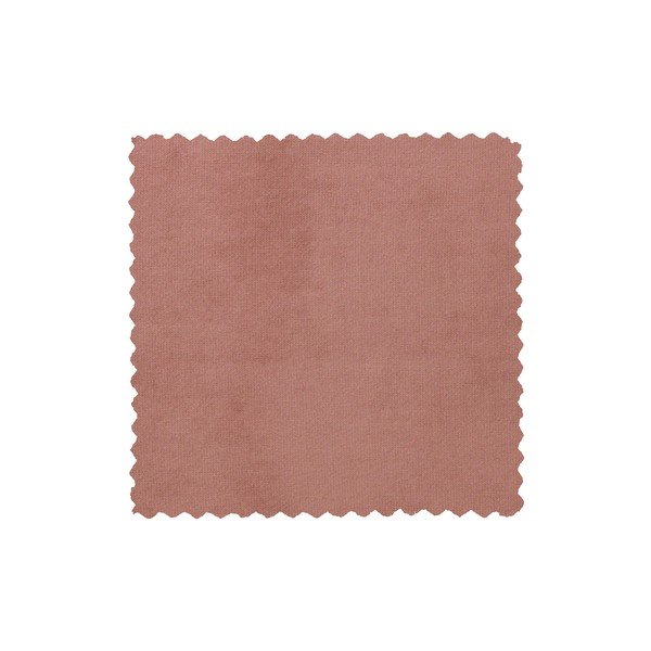 Růžový sametový puf WOOOD Sara, ⌀ 46 cm-image-3