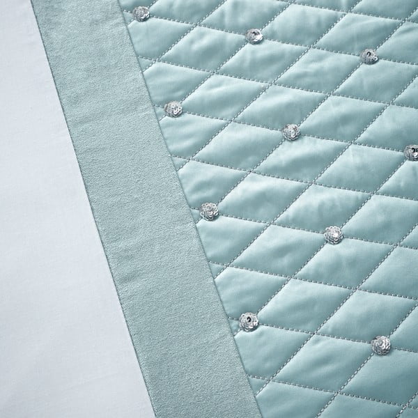 Modro-bílé povlečení na dvoulůžko 200x200 cm Sequin Cluster – Catherine Lansfield-image-3