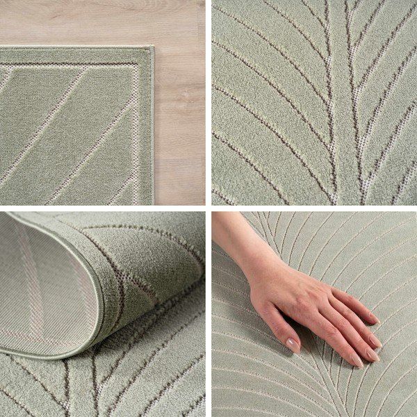 Zelený vnitřní a venkovní běhoun 80x250 cm Nova 1204 – Ayyildiz Carpets-image-2