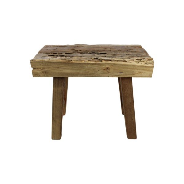 Stolička z neopracovaného teakového dřeva HSM collection Rustic-image-2