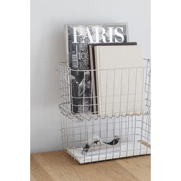 Drátěný kovový košík 31x16,5x16 cm Store It – Mette Ditmer Denmark-image-3