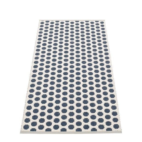 Tmavě modrý vnitřní a venkovní běhoun 70x150 cm Noa Dark Blue – Pappelina-image-2