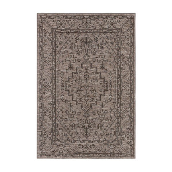 Šedohnědý venkovní koberec NORTHRUGS Tyros, 160 x 230 cm