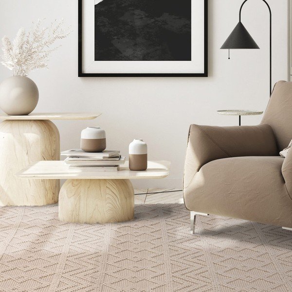 Krémový vlněný koberec 160x230 cm Asra – Asiatic Carpets-image-1