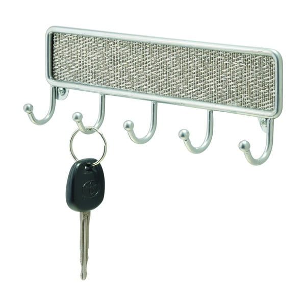Kovový věšák na klíče iDesign Twillo, 21 x 14 cm-image-2