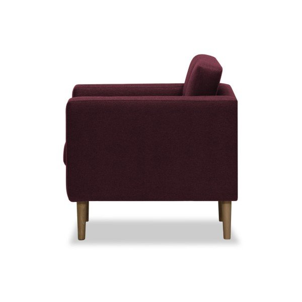 Burgundy křeslo Vivonita Magnus-image-4