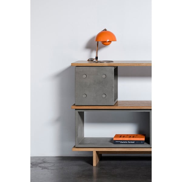 Betonová komoda Lyon Béton Dice, 230 x 98 cm-image-2