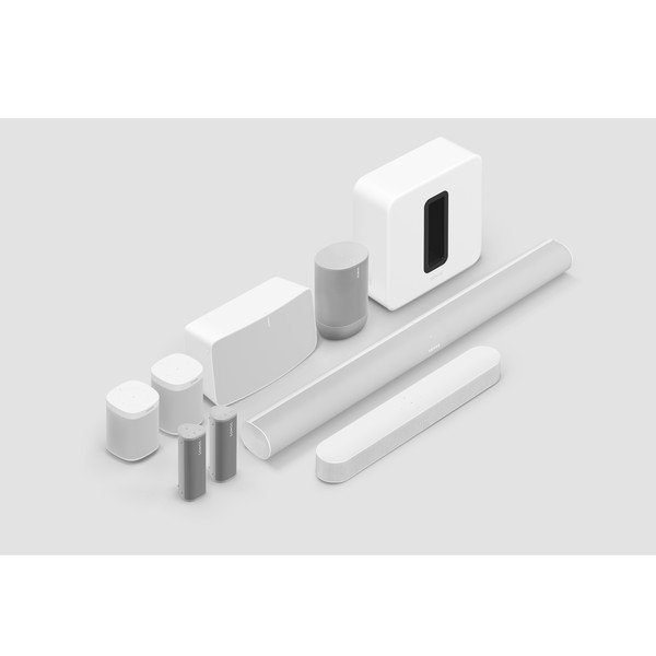 Bílý přenosný reproduktor Sonos One SL-image-1