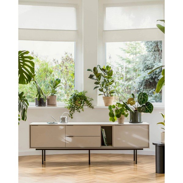 Šedobéžový TV stolek 189x61x42 cm Mod – noo.ma-image-1