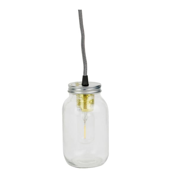 Závěsné stropní svítidlo Le Studio Mason Jar Lamp Wire