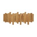 Nástěnný věšák z dubového dřeva v přírodní barvě 3 cm Caltra – House Nordic