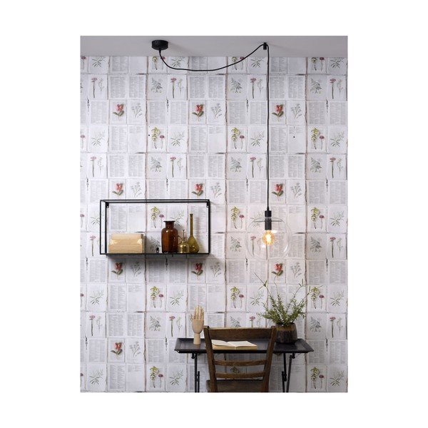 Černé závěsné svítidlo se skleněným stínidlem ø 30 cm Warsaw – it's about RoMi-image-4