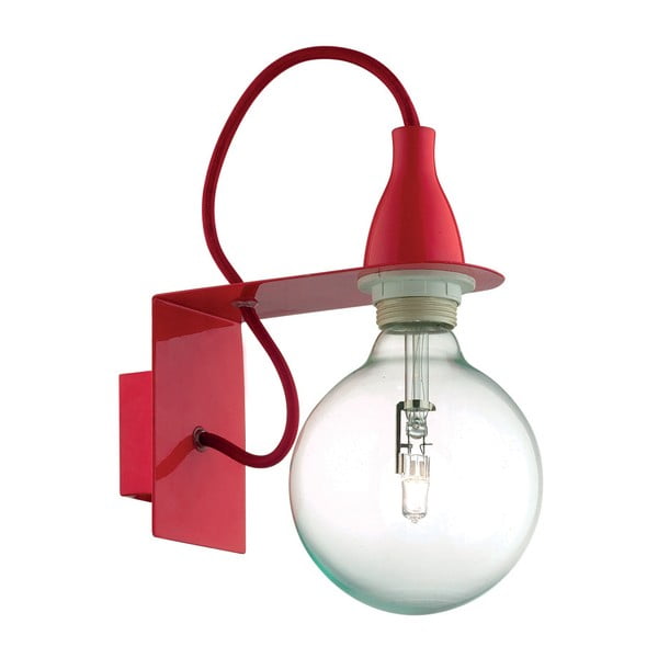 Červené nástěnné svítidlo Evergreen Lights City