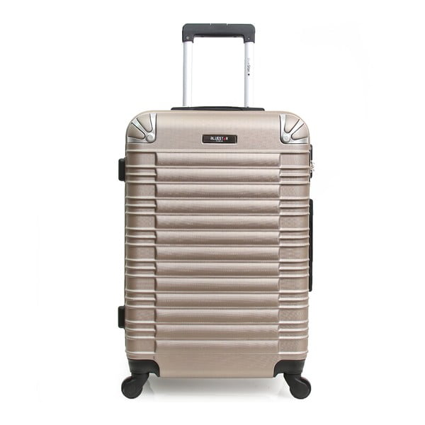 Béžový cestovní kufr na kolečkách Blue Star Lima, 31 l