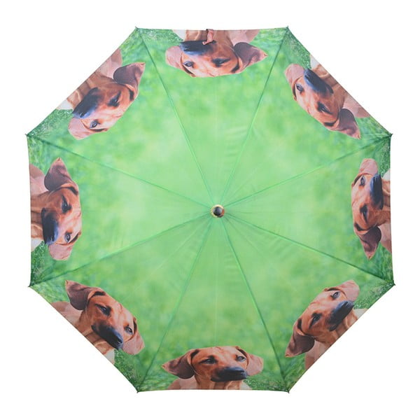 Zelený deštník s pejsky Esschert Design -image-1
