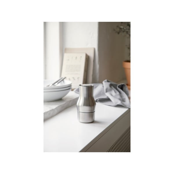 Mlýnek z nerezové oceli v matně stříbrné barvě Dorotea – Gense-image-1